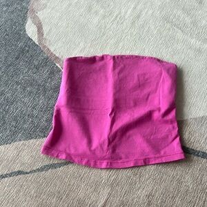 Free people pink tube top